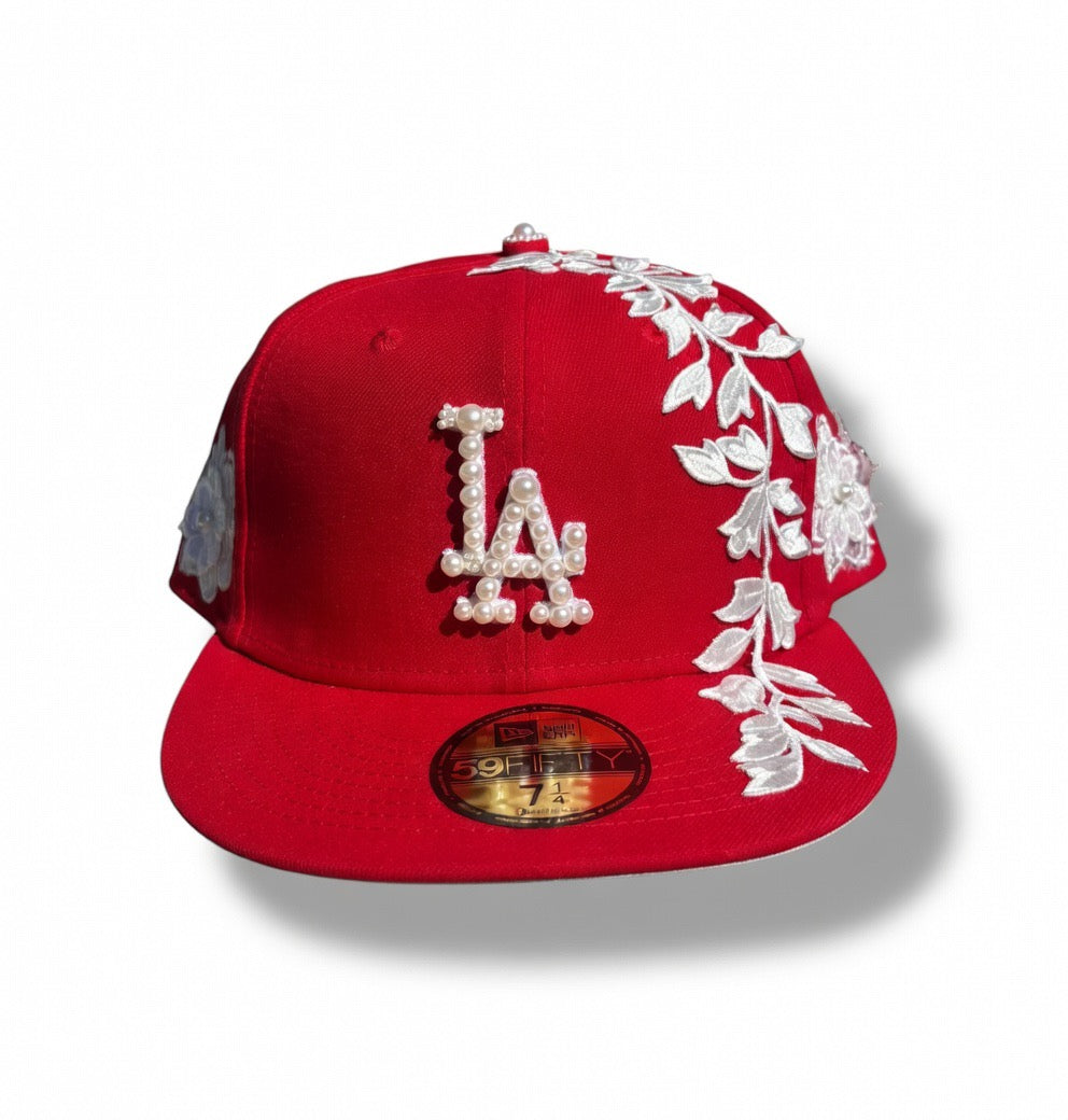 Red LA Floral Perl 1/1
