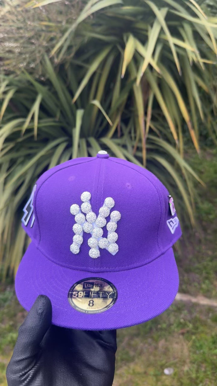 Purple Dream NY Custom Cap – Size 8 1/1